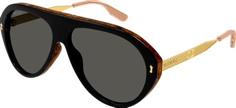 gucci gg1515s|Gucci™ GG1515S Aviator Sunglasses .